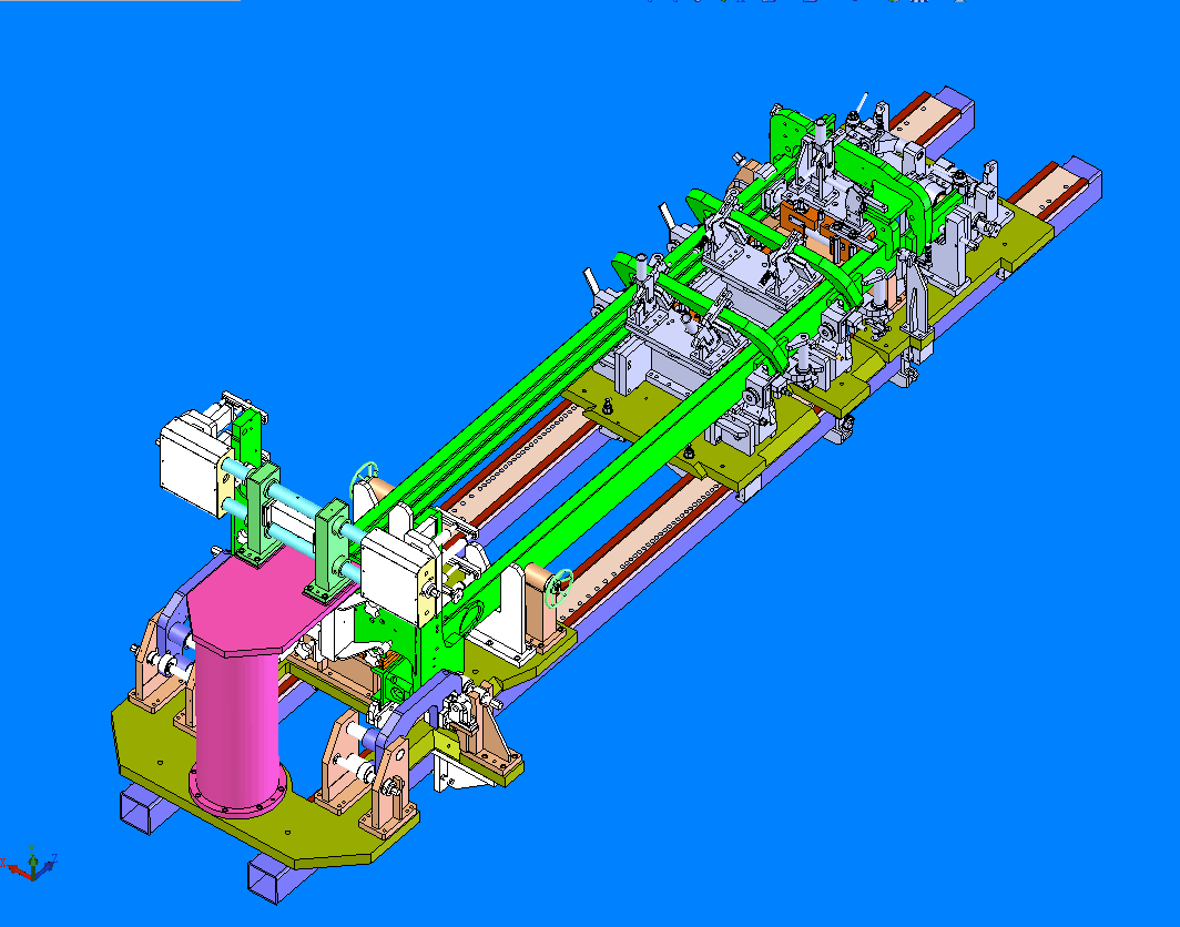 国内大型企业叉车外门架焊接工装图纸（完整版）